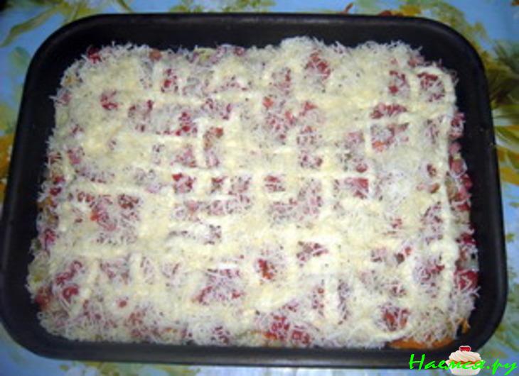 Пицца «Последний кабачок» (ещё один способ борьбы с урожаем)