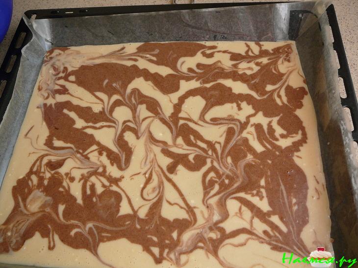 Бисквитный рулет на молоке