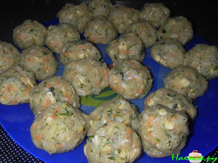 Нежные рыбные тефтели с овсяными хлопьями Нежные рыбные тефтели с овсяными хлопьями