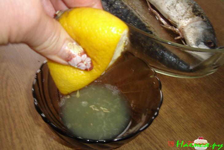 Скумбрия пряная из духовки