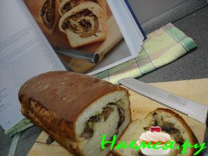 Пирог-бриошь с грибами