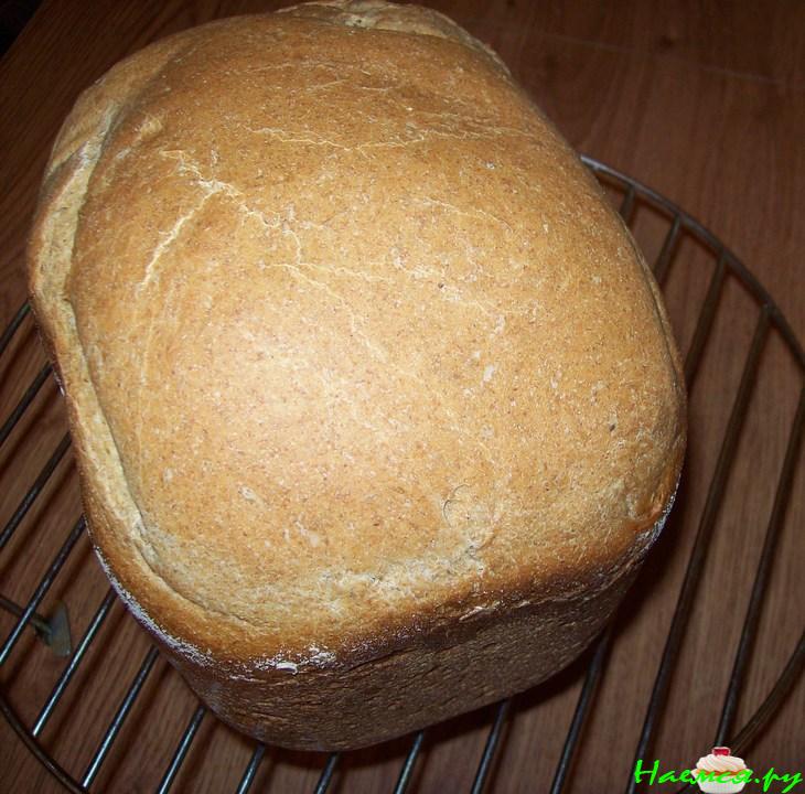 Пшенично-ржаной хлеб на биокефире в ХП Пшенично-ржаной хлеб на биокефире в ХП