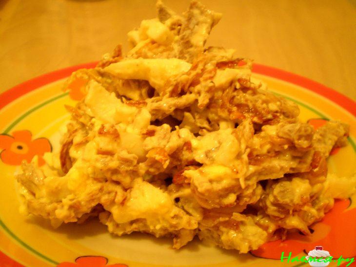 Салат "Министерский" с говядиной