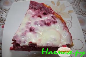 Малиновый пирог