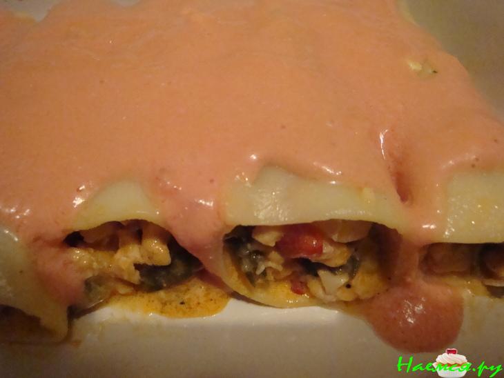 Фаршированные каннеллони-гиганты