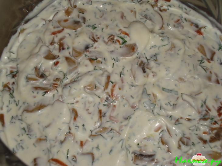 Салат слоеный "Осенний"