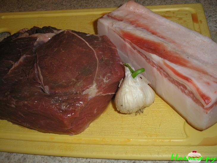 Рулетики из говядины