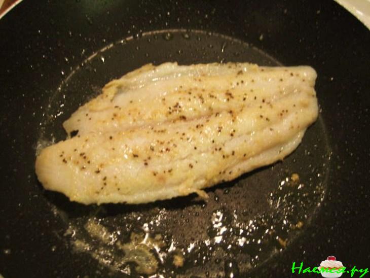 Треска под сальсой