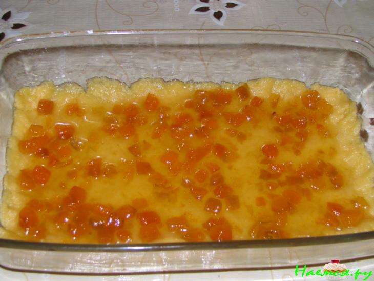 Пирог из песочного теста