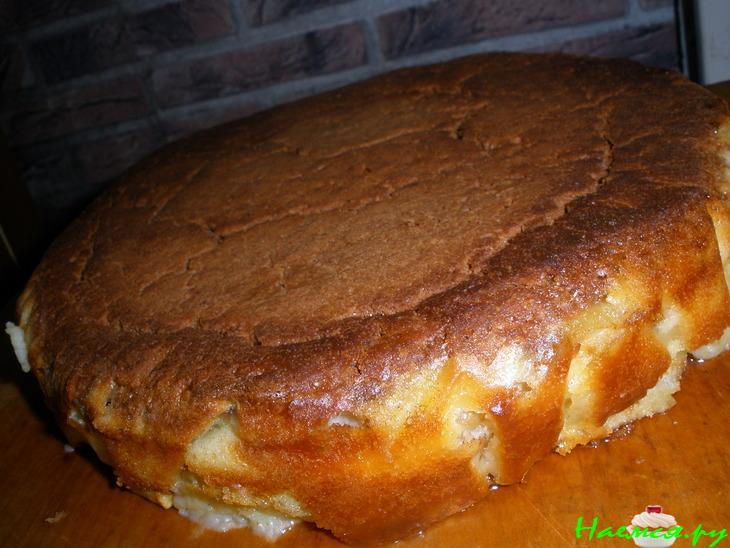 Яблочный пирог на печенье