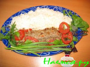 Кебаб на сковородке