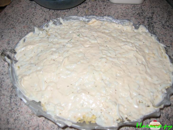 Салат "Одуванчики"