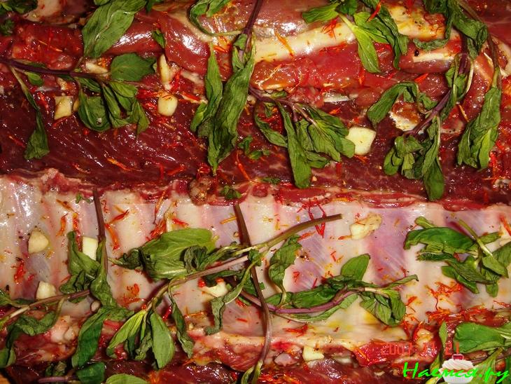 Баранья корейка в рукаве Баранья корейка в рукаве