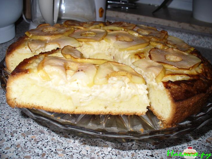 Пирог яблочный "Лапочка"