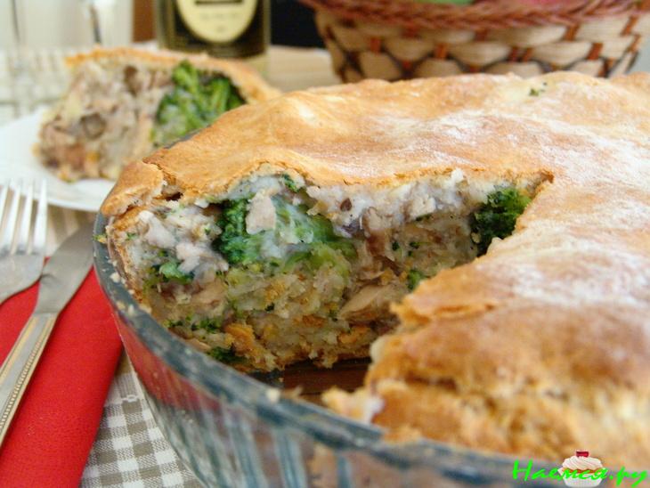 Английский рыбный пирог