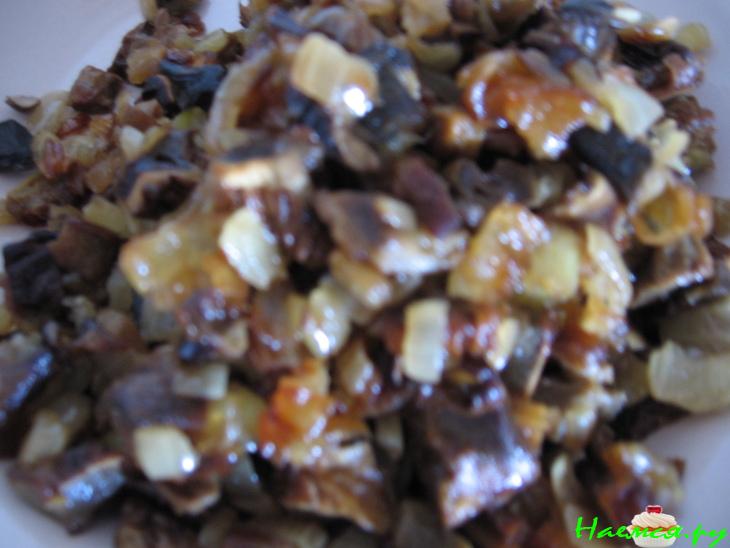 Мясные "маффины" с грибной начинкой