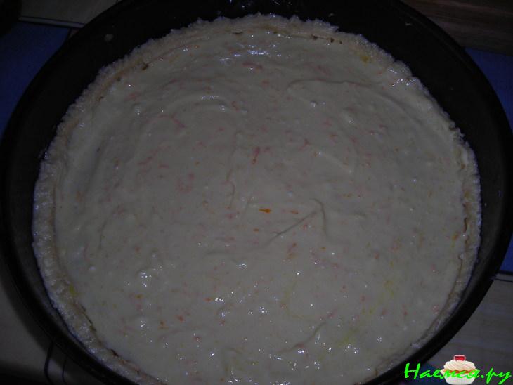 Песочный пирог "Апельсин и глазурь"