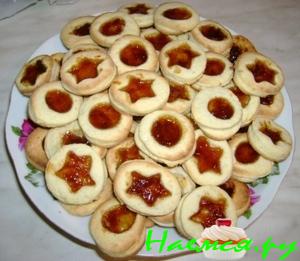 Печенюшки со сливовым вареньем