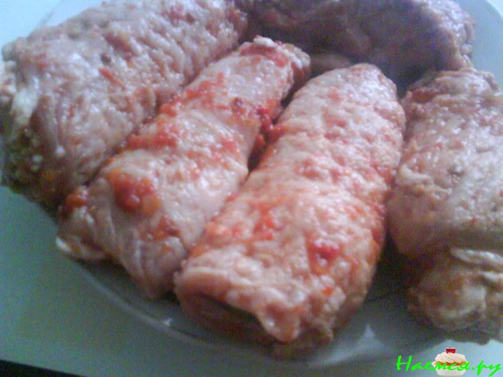 Крученики с огурцом и сыром