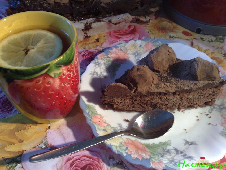 Торт "Трюфельный" с шоколадным кремом