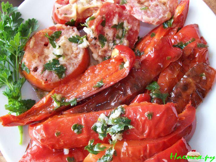 Помидорки жаренные маринованные