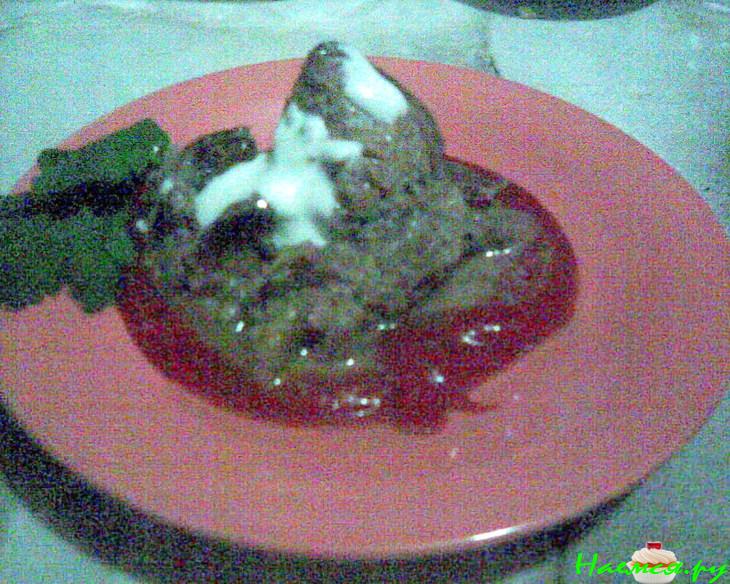 Нежная печёнка со сливками