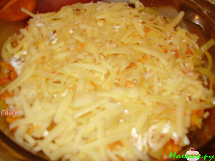 Морской язык с мандаринами