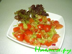 Простой овощной салатик Простой овощной салатик