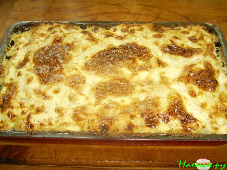 Запеканка из цветной и белокачанной капусты