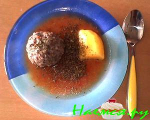 Кюфта-бозбаш с мятой