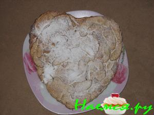 Шарлотка с яблоками (проще простого)