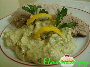 Овощной соус к мясу