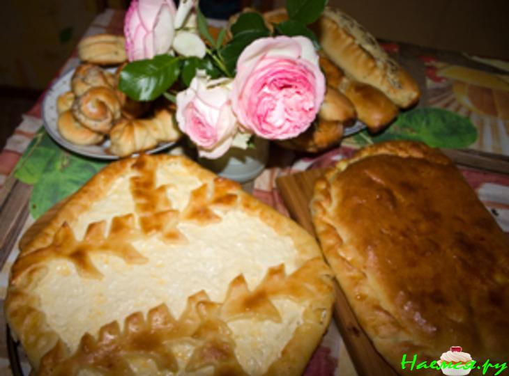 Пироги с разными начинками на любой вкус