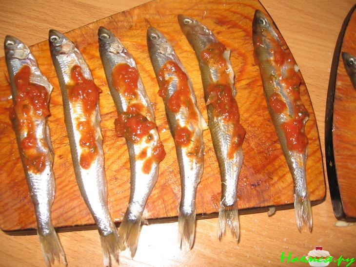 Рогалики с корюшкой Рогалики с корюшкой