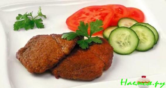 Отбивная в микроволновке