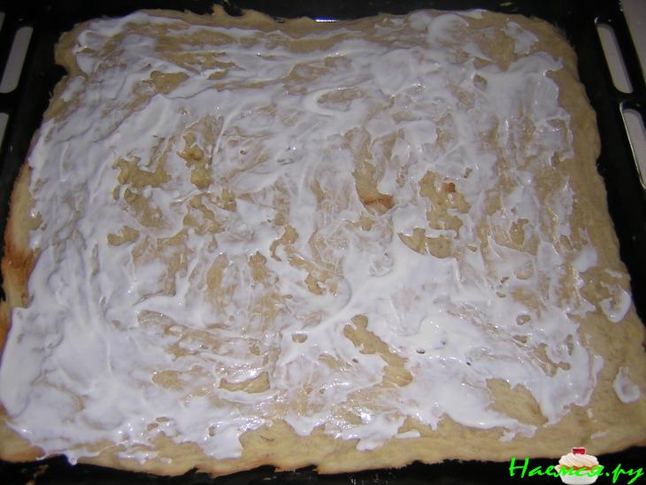 Торт закусочный с творожным кремом на ужин