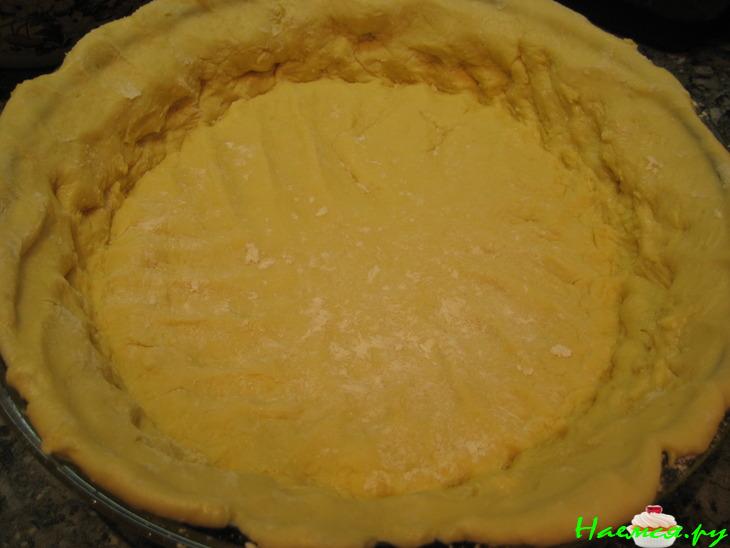 Пирог с черникой