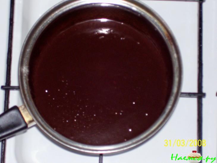 Кекс на сгущенном молоке с шоколадом