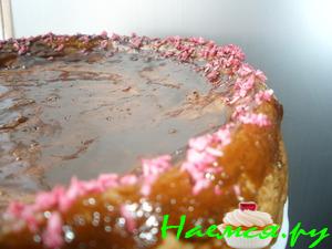 Творожный торт со вкусом кофе