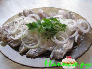 Маринованная рыбка