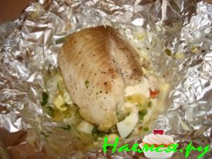 Рыбный сендвич