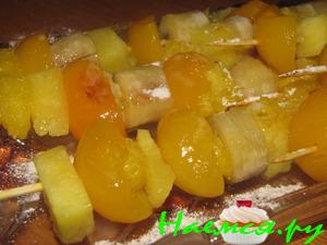 Фруктовые шашлычки Фруктовые шашлычки