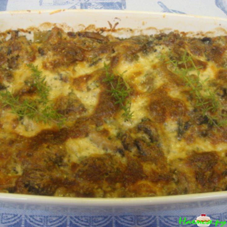 Грибная лазанье по-Итальянски