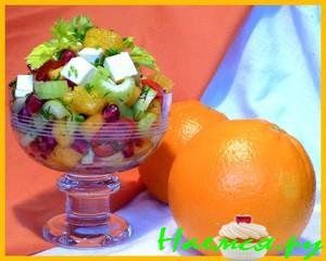 Салат свежий и вкусный