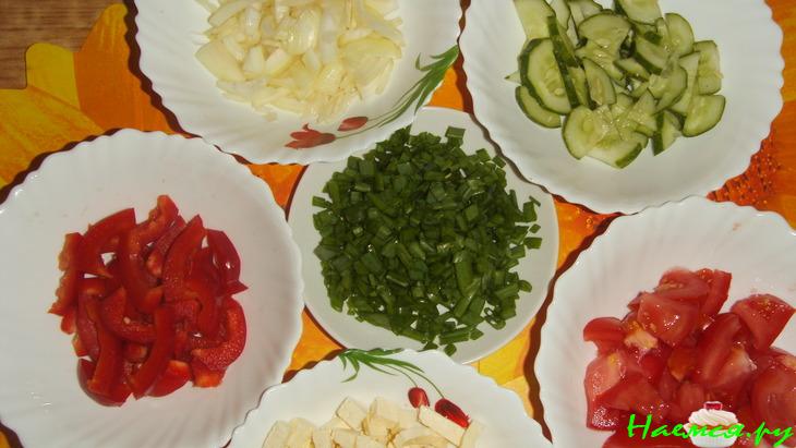 Салат "Шопский" Салат "Шопский"