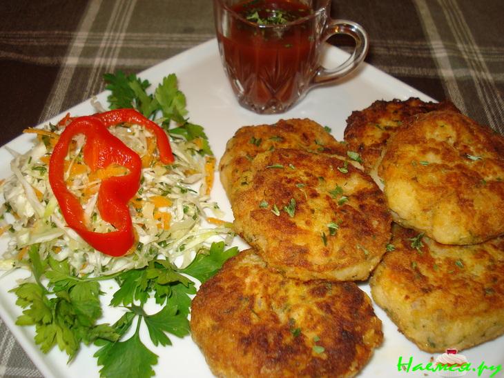 Фасолевые котлетки Фасолевые котлетки