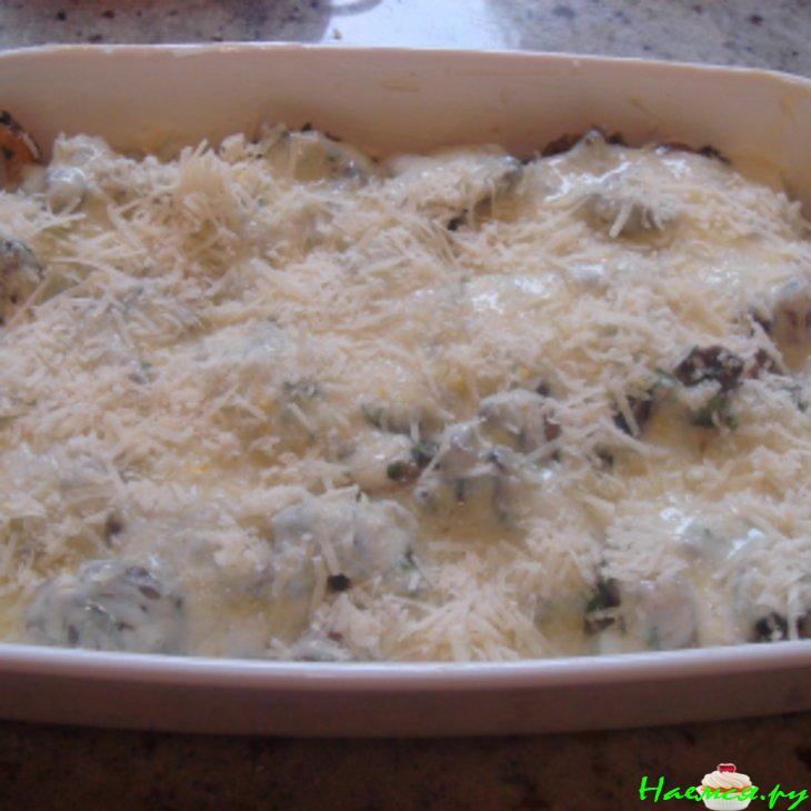 Грибная лазанье по-Итальянски