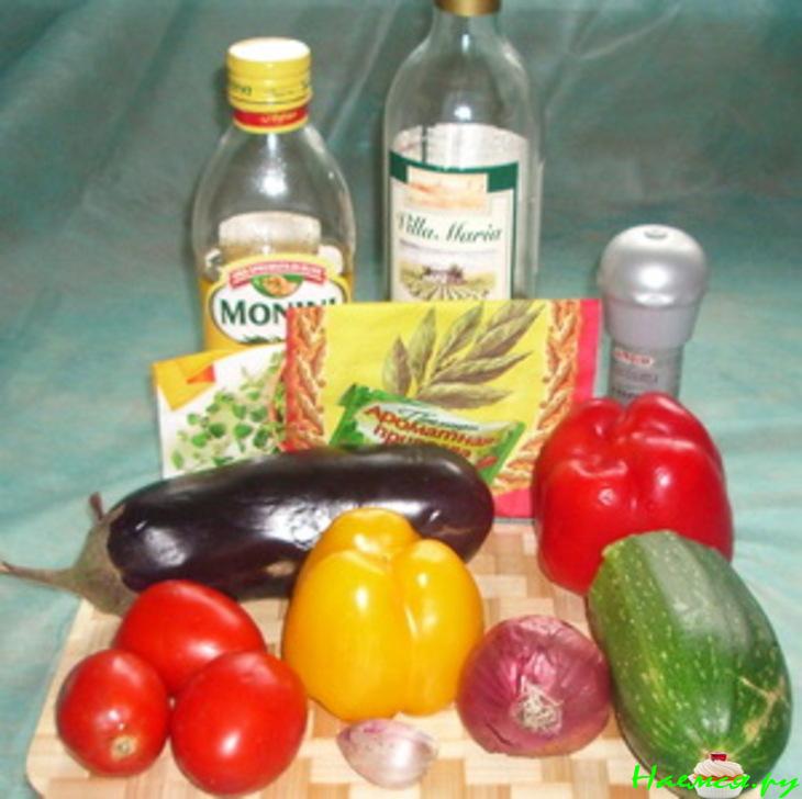 Рататуй с сухим белым вином Рататуй с сухим белым вином