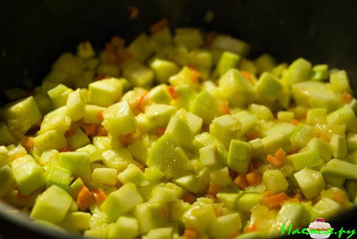 Рис с кабачком (с овощами)