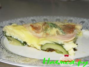 Омлет с цуккини